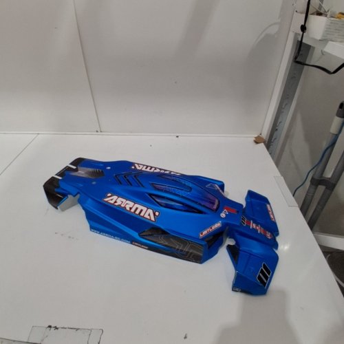 ARRMA LIMITLESS FINISHED RC CAR BODY - MATTE BLUE (MODEL: ARA410004) image 3