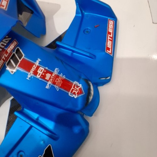 ARRMA LIMITLESS FINISHED RC CAR BODY - MATTE BLUE (MODEL: ARA410004) image 4