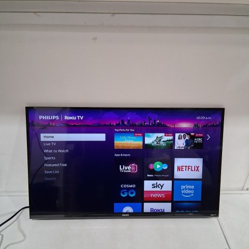 PHILIPS 7600 SERIES FULL HD QLED ROKU TV - 32" - BLACK - (MODEL: 32PQF7676/F6) image 2