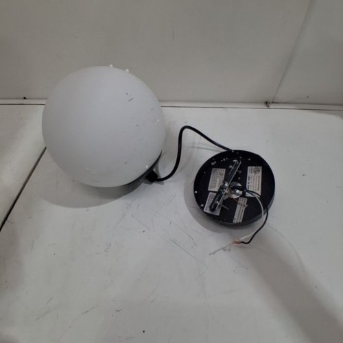 XINBEI LIGHTING 1-LIGHT GLOBE PENDANT LIGHT, MATTE BLACK - XB-P1211-MBK image 2