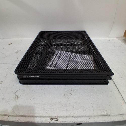 RAYNESYS FOLDABLE GRILL TABLE WITH MESH - 35.4" L X 23.6" - BLACK (MODEL: P723314180076) image 4