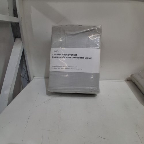 HUSH CLASSIC REMOVABLE DUVET COVER - 30 LBS - KING, 94" X 96" - FOG/GREY image 2