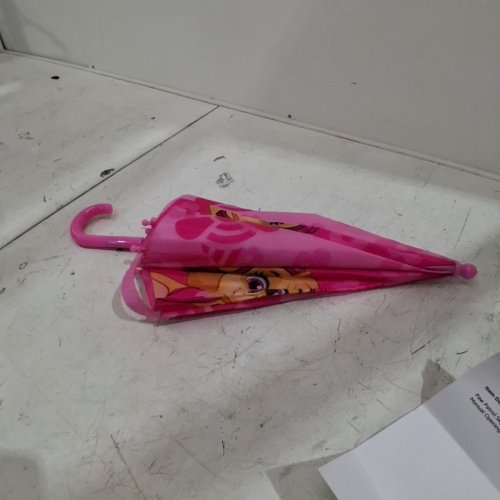 PAW PATROL KIDS UMBRELLA- PINK/SKYE image 2