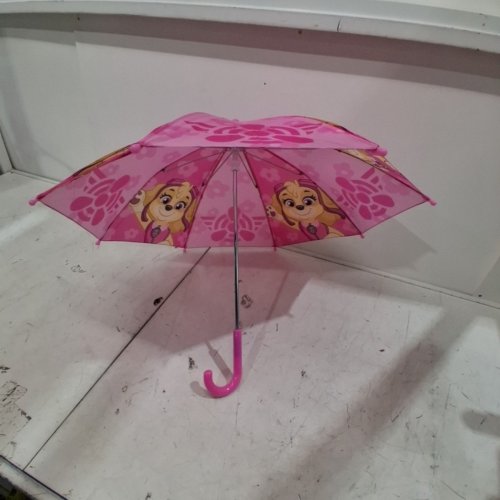 PAW PATROL KIDS UMBRELLA- PINK/SKYE image 3