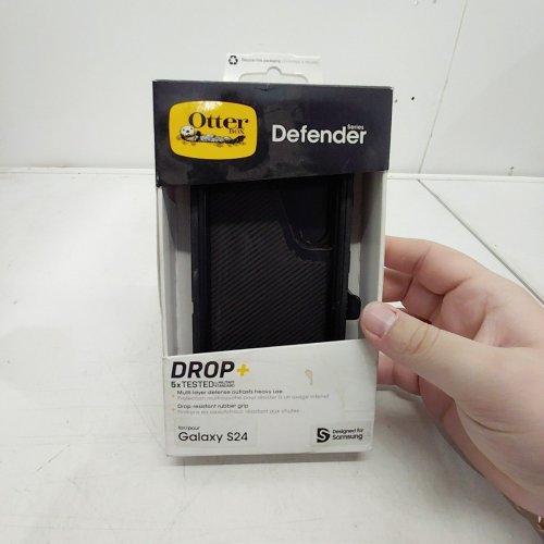 OTTERBOX DEFENDER SERIES DROP+ PHONE CASE - SAMSUNG GALAXY S24 - BLACK - (MODEL: 77-94479) image 2
