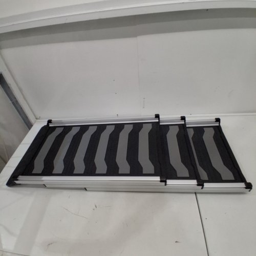 TRIXIE TELESCOPING PET RAMP - PORTABLE DOG CAR RAMP - EXTRA LONG 69" - SILVER/BLACK/GREY image 2