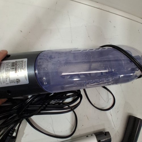 BISSELL SPINWAVE SMARTSTEAM SCRUBBING & SANITIZING SPIN MOP - 1380W - GREY/BLUE (MODEL: 3712C) image 4