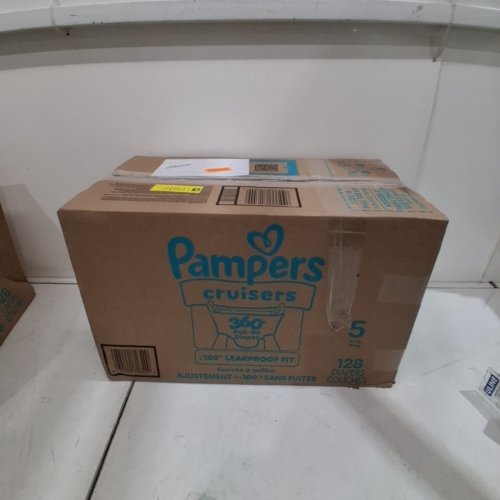 128PK PAMPERS CRUISERS 360 DIAPERS - SIZE 5 (27LB+) image 3