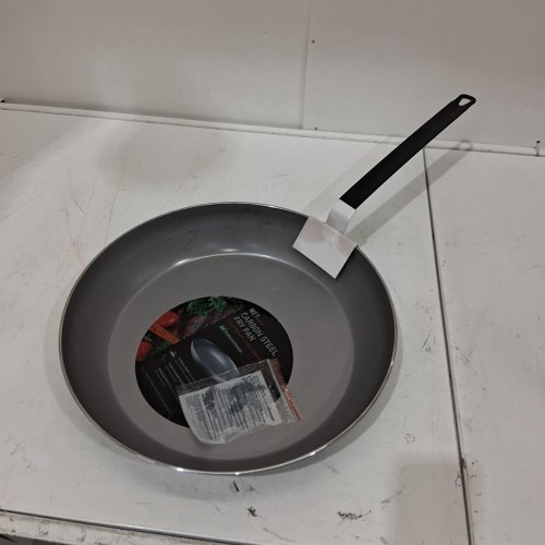 METLUX CARBON STEEL FRYING PAN 16" - BLACK image 2