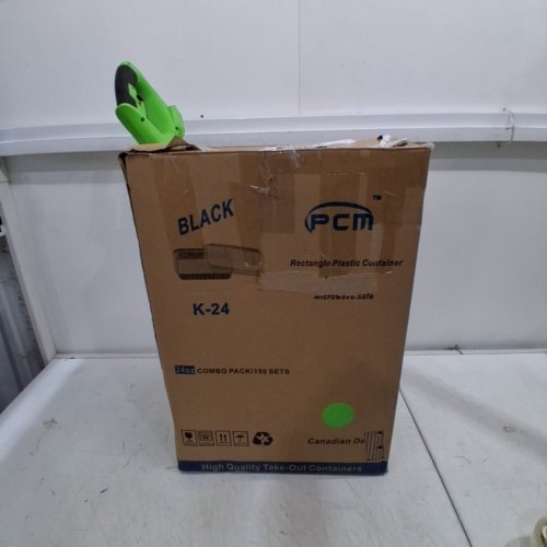 FEETE ELECTRIC WEED EATER CORDLESS LAWN MOWER WEED WHACKER WITH 2 BATTERIES - GREEN image 5