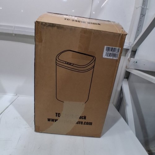 BESTOFFICE KITCHEN TRASH CAN WITH TOUCH FREE LID - 13GAL - BLACK (MODEL: TC-2461R-BLACK) image 5