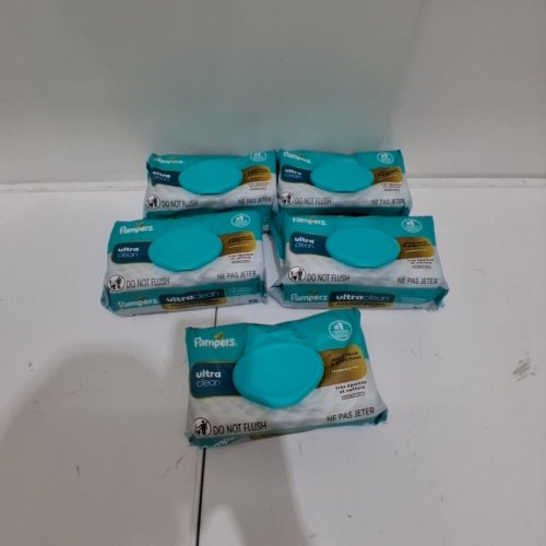6PK PAMPERS FRAGRANCE FREE ULTRACLEAN BABY WIPES - 468 WIPES; 7 X 6.7" image 3