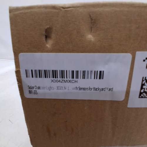 2PK LYWALT SOLAR MOTION SENSOR FLOOD LIGHT | 3000 LM, 270° ANGLE | COVERS 1600 SQ. FT - BLACK image 7