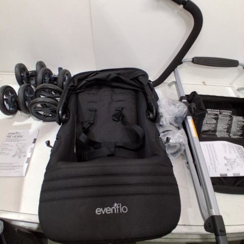 EVENFLO REVERSI LIGHTWEIGHT REVERSIBLE STROLLER - ALTAIR BLACK (MODEL: ‎14112422) image 5