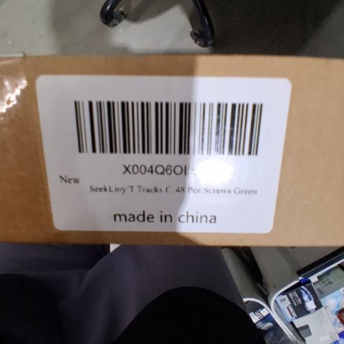 4PK WOODWORKING ALUMINUM T TRACKS WTH SCREWS - 4FT - GREEN image 2