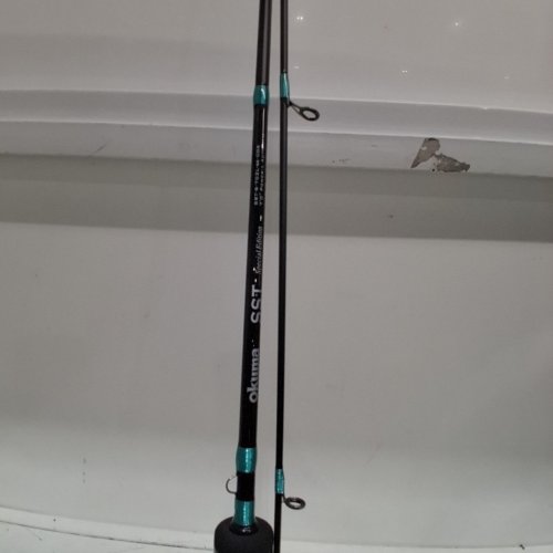 2PC OKUMA SPECIAL EDITION FISHING ROD - 7FT - BLACK/GREEN (MODEL: SST-S-702L-SE-CGA) image 3