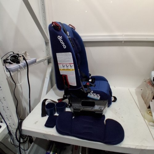 DIONO RADIAN 3R ALL-IN-ONE CONVERTIBLE REAR/FORWARD FACING CAR SEAT - UP TO 10 YEARS - 119 LBS MAX - BLUE SURGE (MODEL: 50641-NA-01) image 4