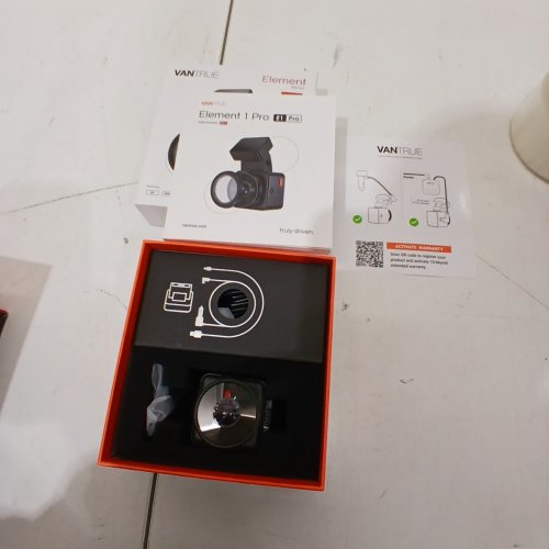 VANTRUE ELEMENT E1 PRO MINI DASH CAM FRONT CAMERA -STARVIS 2, VOICE CONTROL, 5G WIFI, GPS, NIGHT VISION, BUFFERED PARKING MODE - BLACK (MODEL: E1) image 2