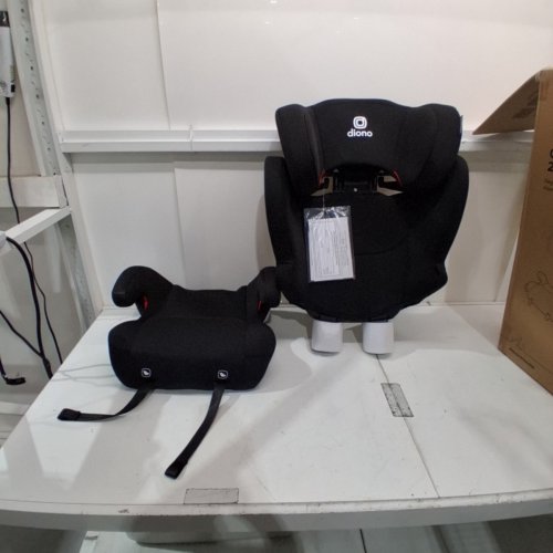DIONO CAMBRIA 2 HIGH BACK AND BACKLESS BOOSTER SEAT - 40-120LBS - BLACK (MODEL: 31210-NA-01) image 4