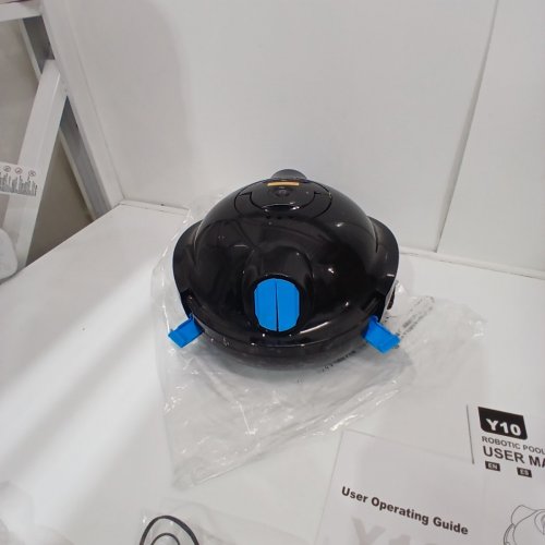 TASVAC CORDLESS ROBOTIC POOL CLEANER - ABOVE/IN-GOUND POOLS UP TO 1100SQ.FT - BLACK - (MODEL: Y10) image 3