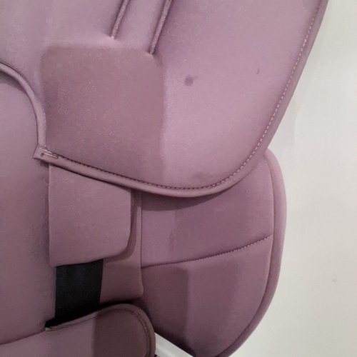 GRACO TRANZITIONS 3-IN-1 LIGHTWEIGHT ADJUSTABLE HEIGHT HARNESS BOOSTER CAR SEAT WITH CUP HOLDERS - 100LB MAX WEIGHT - ELOISE PURPLE (MODEL: 2217080) image 4