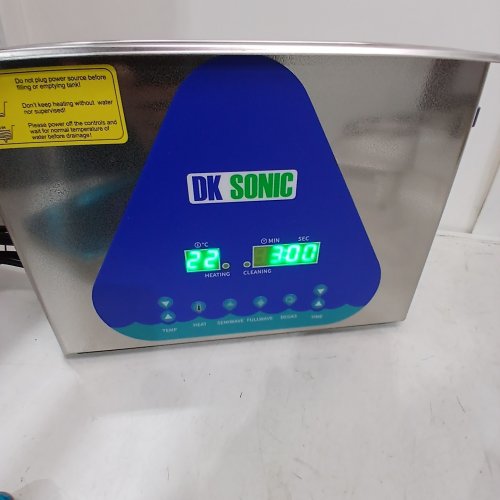 DK SONIC ULTRASONIC DIGITAL CONTROL CLEANER - 4 L , 120W - STAINLESS STEEL (MODEL: DK-400S) image 2