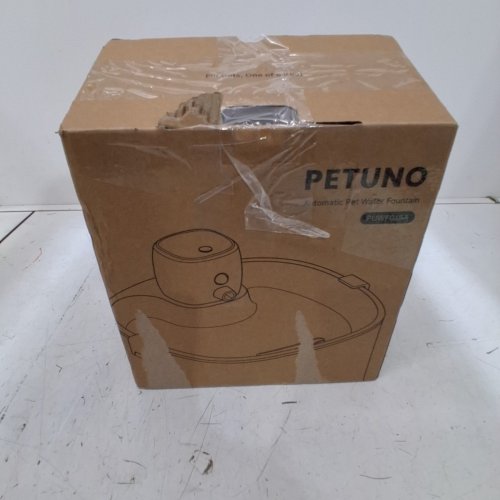 PETUNO AUTOMATIC PET WATER FOUNTAIN - 5V 1A - BLACK (MODEL: PUWF016A) image 6