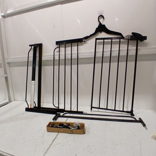 REGALO EASY STEP EXTRA WIDE SAFETY GATE - 29-49" X 30" - BLACK (MODEL: 1164 EB DS) image 2