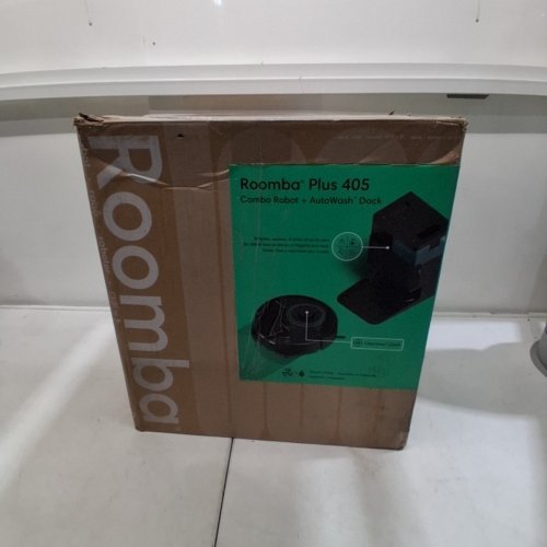 IROBOT ROOMBA PLUS 405 COMBO ROBOT VACUUM & AUTOWASH DOCK - SELF-EMPTYING/SELF-CLEANING & LIDAR NAVIGATION - WORKS WITH ALEXA / GOOGLE ASSISTANT / SIRI - BLACK/GREY (MODEL: G185020) image 15