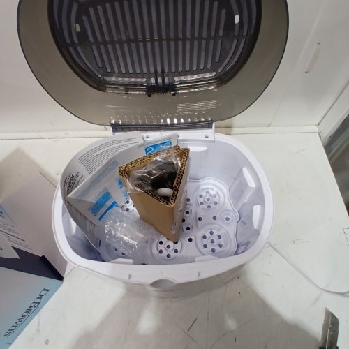 DR. BROWN'S DELUXE BOTTLE STERILIZER - HOLDS 6 BOTTLES - WHITE/GREY (MODEL: AC045) image 4