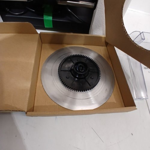 FOHERE ELECTRIC FOOD SLICER WITH INTERCHANGEABLE SERATED BLADE - BLACK (MODEL: SL-519N) image 3