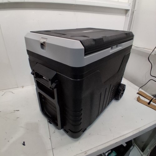 EUHOMY DUAL ZONE ELECTRIC PORTABLE COOLER - 12V/24V - 45L - BLACK/GREY (MODEL: ZBD-50D/CF024-50BL-CAEH) image 5