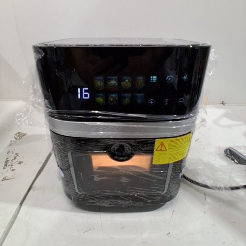 BLUEBOW 8-IN-1 ELECTRIC AIR FRYER WITH DIGITAL LED TOUCHSCREEN - 6 QT - BLACK image 2