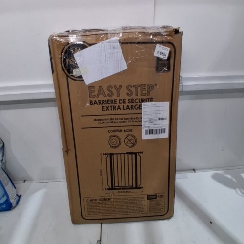 REGALO EASY STEP EXTRA WIDE SAFETY GATE - 29-49"X 30" - BLACK (MODEL:1164 EB DS) image 5