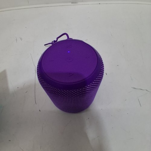 NOTABRICK BLUETOOTH SPEAKER WITH STEREO BASS - 15 HOUR LISTENING TIME - 15W 4.5" X 3.5" - PURPLE (MODEL: KI) image 2
