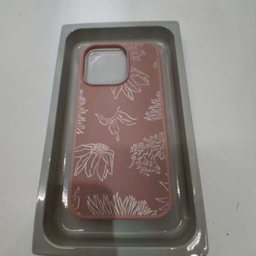 HEYDAY PATTERNED PHONE CASE FOR IPHONE 14 PRO - WARM TAUPE image 3