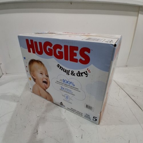 136PK HUGGIES DISNEY BABY SNUG AND DRY DISPOSABLE DIAPERS - SIZE 5 (27LB+) image 2