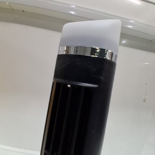 ERHIGHER LED LIGHT BLADELESS STREAMLINED DESIGN TOWER FAN - 14"X3.9" - BLACK image 3
