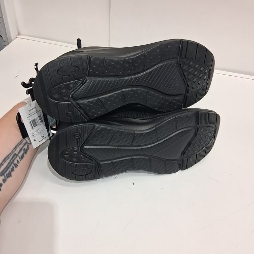 MEN'S ATHLETIC LACE-UP SNEAKERS - 10 - BLACK (MODEL: 16FASTY26) image 4