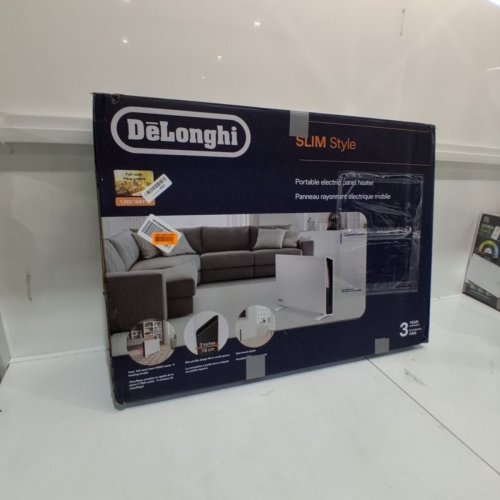DELONGHI CONVECTOR SLIM STYLE PANEL HEATER - 1500W - WHITE - (MODEL: HCX9115ECA) image 5