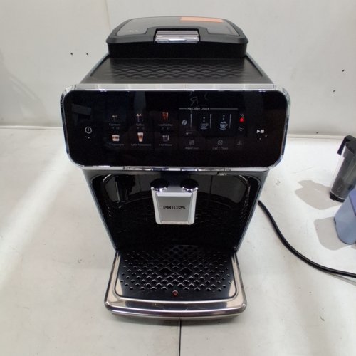 PHILIPS 3300 SERIES FULLY AUTOMATIC ESPRESSO MACHINE WITH LATTEGO MILK SYSTEM AND INTEGRATED GRINDER - GLOSSY BLACK (MODEL:EP3341/50) image 2