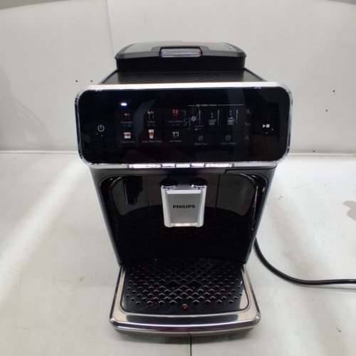 PHILIPS 3300 SERIES FULLY AUTOMATIC ESPRESSO MACHINE WITH LATTEGO MILK SYSTEM AND INTEGRATED GRINDER - GLOSSY BLACK (MODEL:EP3341/50) image 4