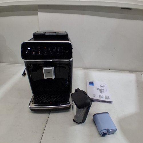 PHILIPS 3300 SERIES FULLY AUTOMATIC ESPRESSO MACHINE WITH LATTEGO MILK SYSTEM AND INTEGRATED GRINDER - GLOSSY BLACK (MODEL:EP3341/50) image 11