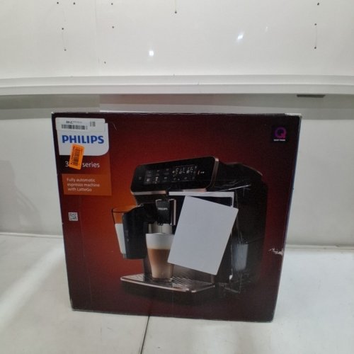 PHILIPS 3300 SERIES FULLY AUTOMATIC ESPRESSO MACHINE WITH LATTEGO MILK SYSTEM AND INTEGRATED GRINDER - GLOSSY BLACK (MODEL:EP3341/50) image 12