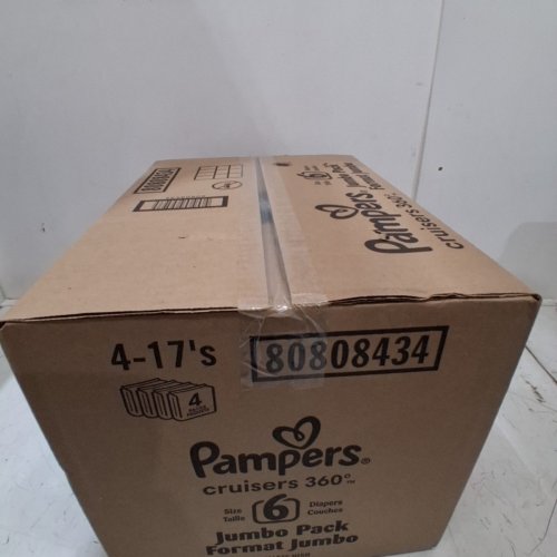 68PK PAMPERS CRUISERS 360 DIAPERS - SIZE 6 - WHITE image 3