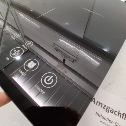 AMZGACHFKTCH PORTABLE 2-BURNER INDUCTION COOKTOP - 1800W - 23" - BLACK/WHITE (MODEL: DIC16) image 4