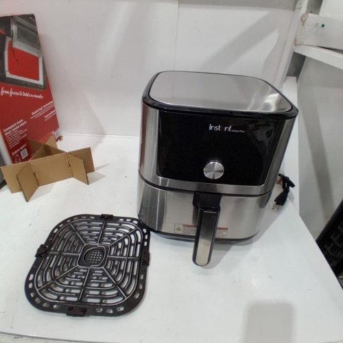 INSTANT 6-IN-1 VORTEX PLUS AIR FRYER- 6QT - STAINLESS STEEL/BLACK (MODEL: VORTEXPLUS6) image 4