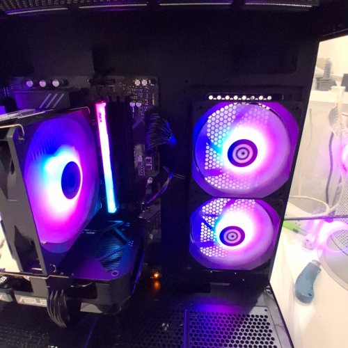 CYBERPOWERPC GAMING DESKTOP - INTEL CORE I5-14400F | NVIDIA GEFORCE RTX 5060 8GB | 16GB DDR5 | 1TB PCIE 4.0 SSD - BLACK image 14