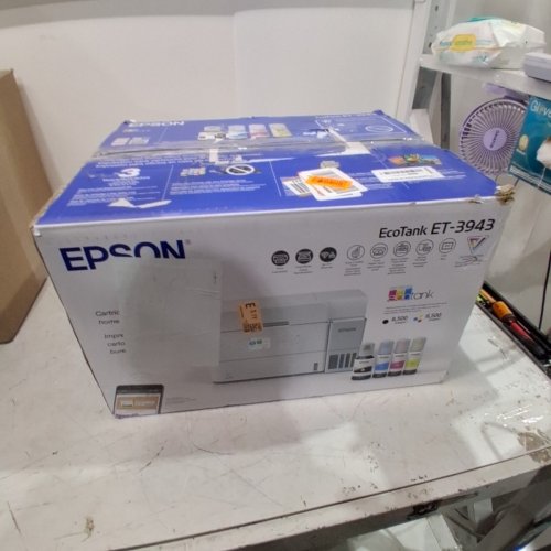 EPSON ET-3943 WIRELESS ALL-IN-ONE COLOUR SUPERTANK PRINTER, 17 PPM, 2.4" COLOUR SCREEN, AUTO DOCUMENT FEEDER - WHITE - (MODEL: ‎C11CL43203) image 14
