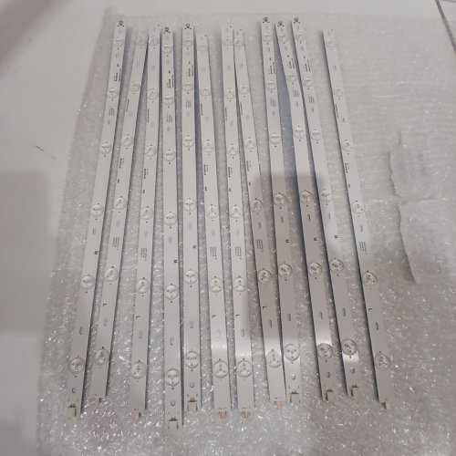 12PK 6-LED BACKLIGHT STRIP / LIGHT REPLACEMENT FOR HISENSE 75" TV - 20" image 2